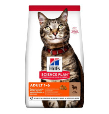 Сухий корм для котів SP Feline Adult Lamb з м'ясом ягняти для дорослих 10 кг Hill's 
