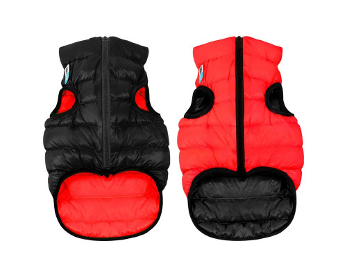Куртка для собак AiryVest двухсторонняя красно-черная XS 22 В 33-35 см С 19-21 см Collar