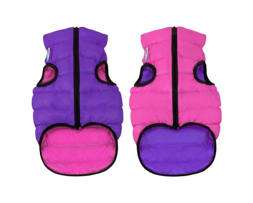 Куртка для собак AiryVest двухсторонняя розово-фиолетовая XS 30 В 43-45 см С 30-33 см Collar