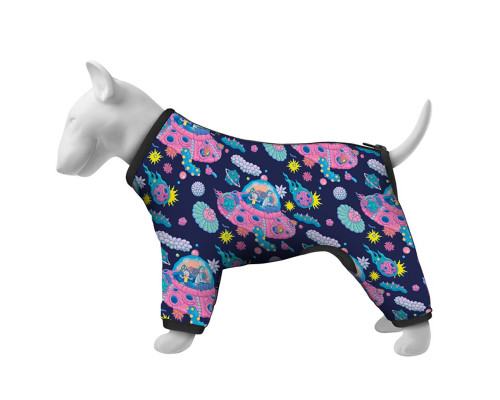 Ветровка для собак WauDog Clothes Рик и Морти 1  S 32 В 47-50 см С 35-38 см  Collar