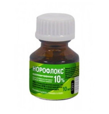 Норофлокс оральный 10% 1 мл для животных №10  O.L.KAR