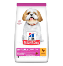 Сухий корм для собак дрібних порід Mature Adult 7+ Small&Mini  з куркою 1,5 кг Hill's Science Plan