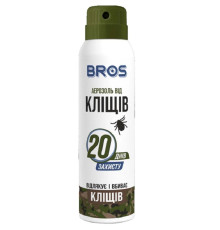 Аерозоль репелент від кліщів 90 мл Bros