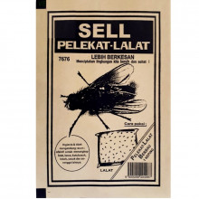 Наклейки от мух Sell Pelekat Lalat размер 19*14 см упаковка 10 шт Китай