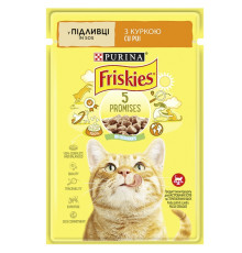 Корм для котов Friskies с курицей в подливке 85 г Purina