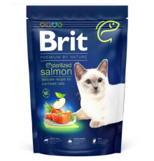 Сухий корм для стерилізованих котів Cat by Nature Sterilized Salmon з лососем 1,5 кг Brit Premium 