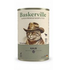 Корм для котів Баскервіль з телятиною 400 г Baskerville