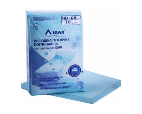 Пеленки гигиеническик Игар 60х60  №15