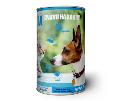 Капли на холку Фипронил для собак 10-20 кг ПК Круг