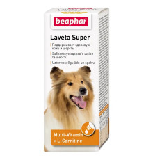 Вітаміни для собак Beaphar  Laveta Super  для шкіри та  шерсті 50 мл Beaphar