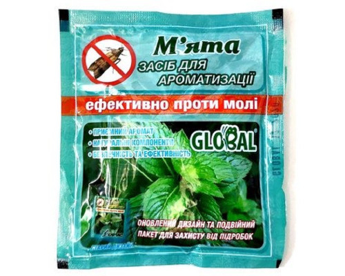 Таблетки Мята средство от моли №10 Global
