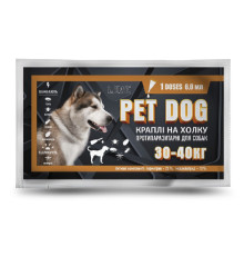 Капли Pet Dog для собак 30 - 40 кг 6 мл перметрин имидаклоприд