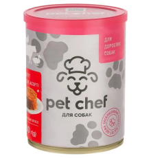 Корм для дорослих собак Pet Chef паштет м'ясне асорті 360 г Pet Chef