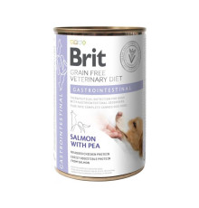 Корм Brit VetDiets консервований для собак для шлунково кишкового тракту Бріт Вет Даєтс Кет Гастроінтестінал 400г арт.100287																