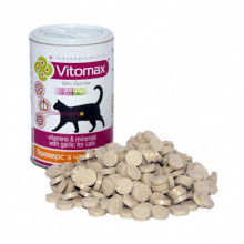 Vitomax 300 таблеток Бреверс с чесноком для кошек