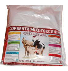 Порошок Сорбент Мікотоксинів для грубих кормів кормова добавка жовтий 500 г 
