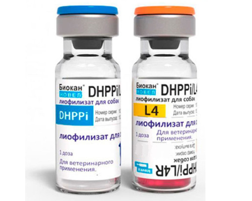 Вакцина Биокан Новел DHPPI 2 флакона 1 доза BioVeta