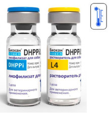 Вакцина Біокан Новел DHPPI + L4 BioVeta 1 доза Чехія