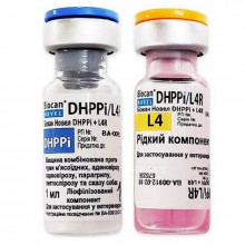 Вакцина Биокан Новел DHPPI+4LR BioVeta 1 доза Чехия