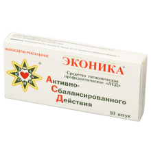 Фітосвічки Еконіка АСД для відновлення захисних функцій організму №10 Еконіка