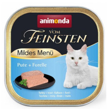 Корм для котів Adult з індичкою та фореллю 100 г Animonda