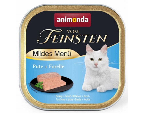 Корм для котов Adult с индейкой и форелью 100 г Animonda