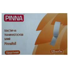 Пластир рулонний PinnaRoll на тканинній основі 1,25 см х 500 см Стенекс 