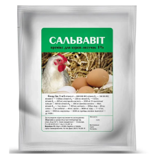 Премікс Сальвавіт 1% порошок для курей-несучок 30 кг Круг