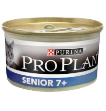 Корм для дорослих котів Senior 7+ Longevis мус із тунцем 85 г Purina Pro Plan