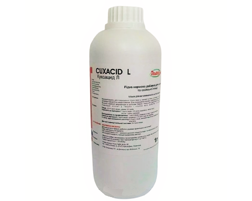 Раствор Cuxacid L для улучшения гигиены воды у свиней и птицы 1 л Lohmann Animal Health