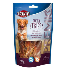 Ласощі для собак Premio Ducky Stripes Качині грудки 100 г Trixie 31537