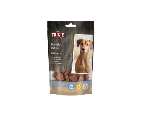Ласощі для собак Premio Lamb Bites Кісточки з ягням 100 г Trixie 31544