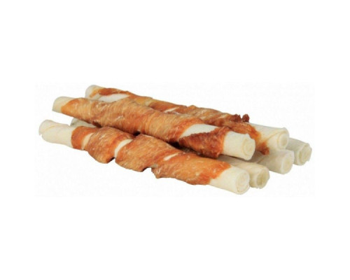 Палочка  для чистки зубов Denta Fun натуральная кожа 12см 70г 6шт/упа Trixie 31325