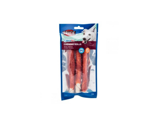 Палочка  для чистки зубов Denta Fun натуральная кожа 14см 140г 3шт/уп Trixie 31325