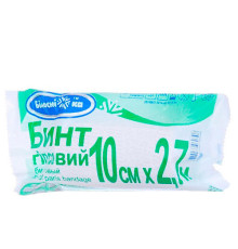 Бинт гіпсовий 10 см х 2,7 м