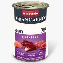 Корм для собак GranCarno Adult Beef and Lamb с говядиной и ягненком 400 г Animonda