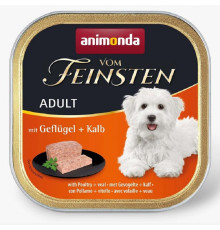 Корм для собак Vom Feinsten Adult with Poultry and Veal з птахом і телятиною 150 г Animonda