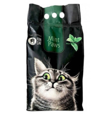 Наповнювач для котячого туалету Mint Paws зерновий з ароматом м'яти 5 л 2,8 кг Fun Cat