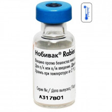 Вакцина Нобівак Rabies от бешенства 1 доза MSD AH