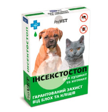 Краплі Інсектостоп ProVet для кошенят та цуценят № 6 Природа