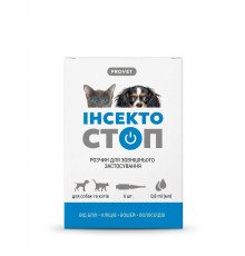 Краплі Інсектостоп ProVet для котів та собак № 6 Природа