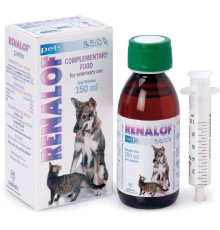 Розчин для собак і котів Renalof pets для здоров'я сечовидільної системи 150 мл Ronipharm 