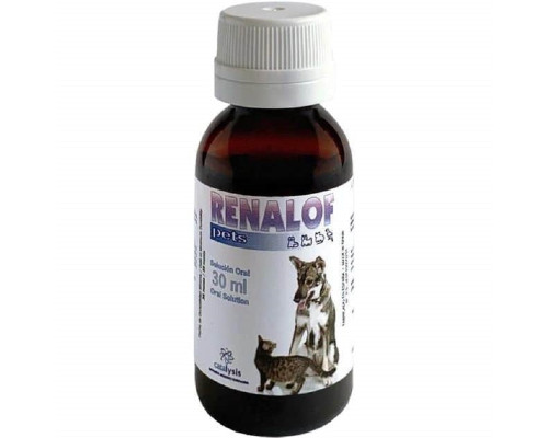 Раствор для собак и кошек Renalof pets для здоровья мочевыделительной системы 30 мл Ronipharm