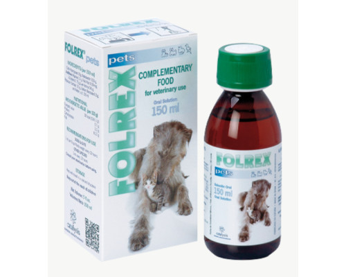 Розчин для котів і собак Folrex Pets захист і відновлення суглобів і зв'язок 150 мл Ronipharm 