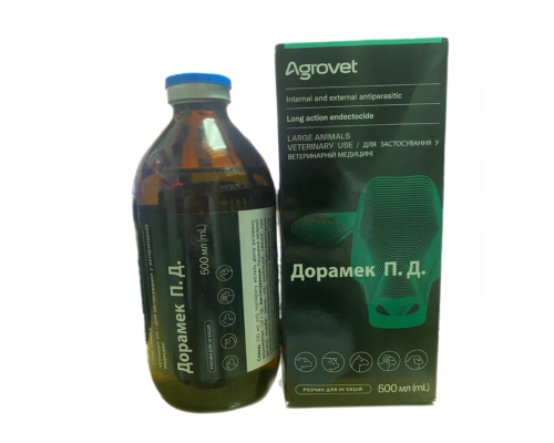Дорамек ЛА 1% 0,5 л дорамектін аналог дектомакс Перу