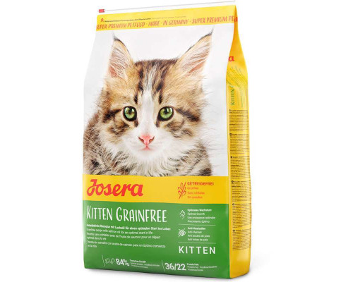 Сухой корм для котят Kitten Grainfree с домашней птицей 2 кг Josera