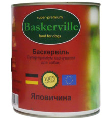Корм для собак з яловичиною 800 г Baskerville