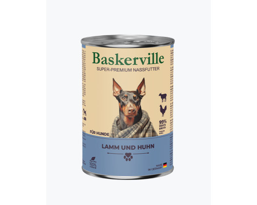 Корм для собак Ягненок и Петух 800 г Baskerville