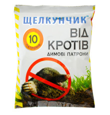 Шашка-патрон від кротів Лускунчик 10 шт 