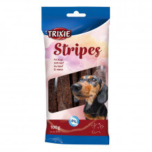 Лакомство для собак Stripes Light палочки с говядиной 100 г Trixie 3172